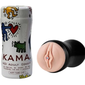 Kama Flashlight Male Masturbator Real Feel pussy Toy For Men Male Stroker