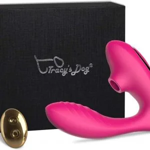 TRACY’S DOG PRO 2 CLITORAL SUCKING VIBRATOR
