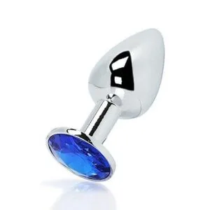 Small Jewelled Metal Butt Plug